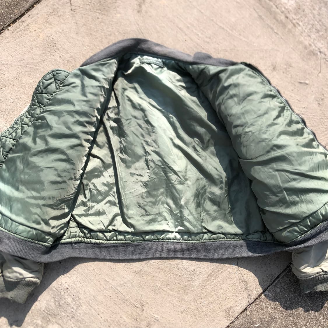 [XL] 80s 알파 인더스트리 Ma1 항공점퍼 상품이미지3