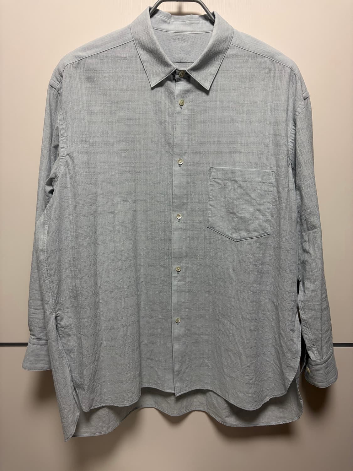 우루 URU Tokyo 24ss Cotton Check Shirts 상품이미지1