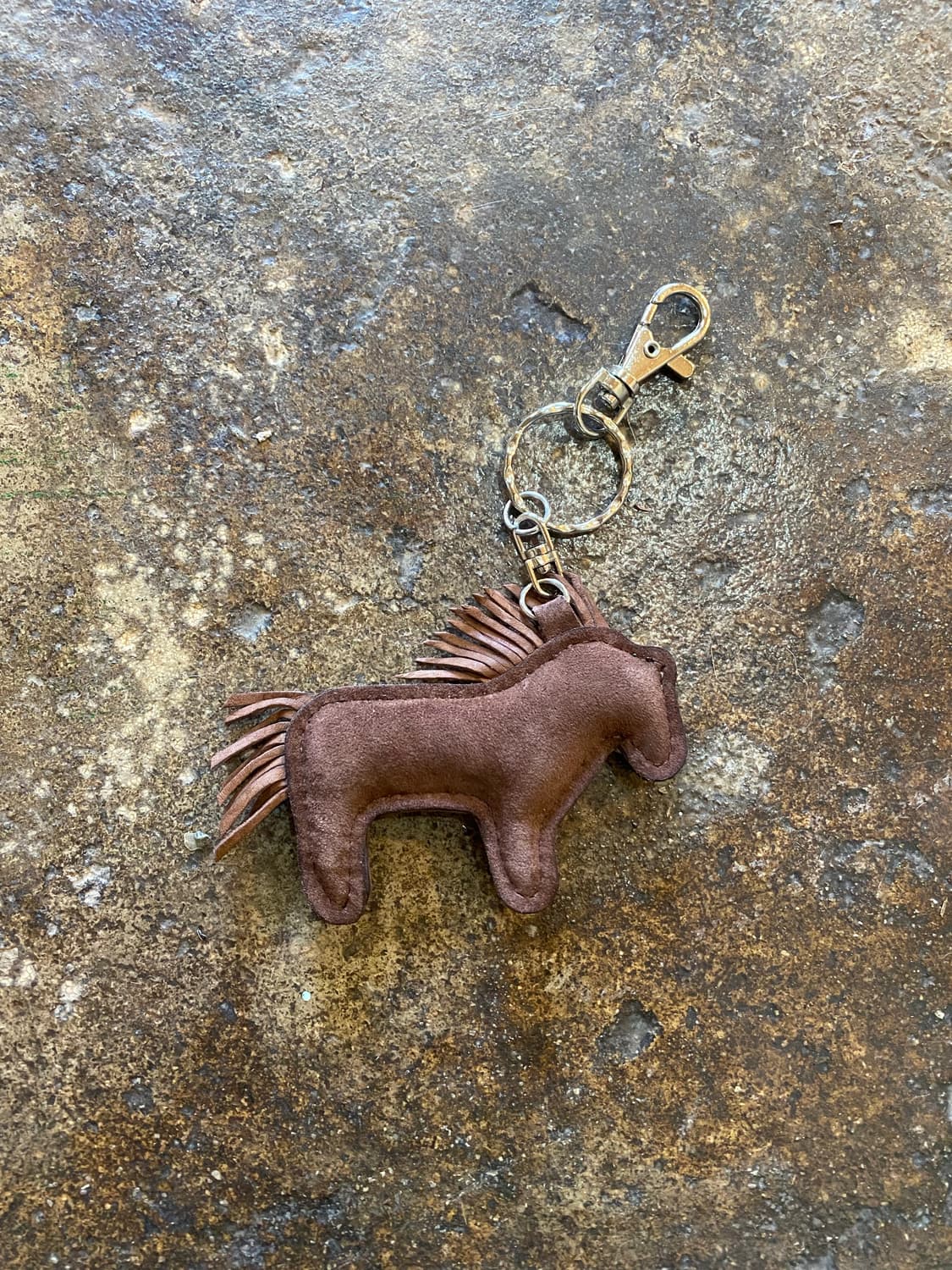 사슴가죽 말 키링 상품이미지2