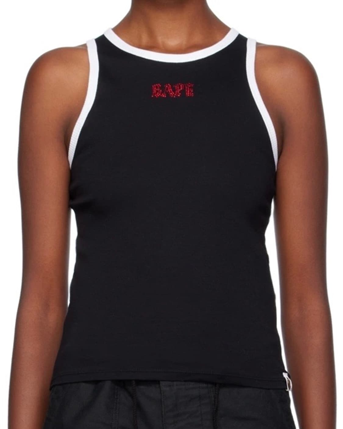 베이프 크리스탈 스톤 탱크탑 나시 네이비 상품이미지1