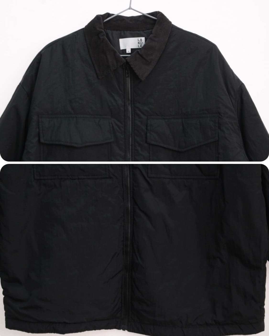 카라 빈티지 점퍼 자켓 야상 간절기 경량패딩 상품이미지2