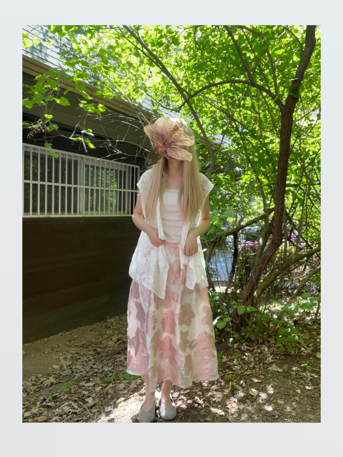 White Rose Lace Vest 화이트 레이스 베스트 상품이미지4