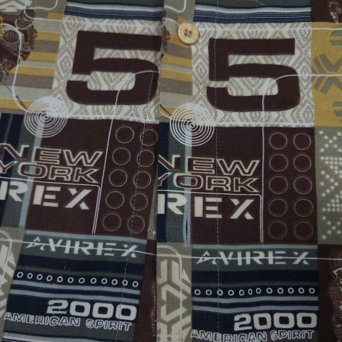 아비렉스 패턴 셔츠 상품이미지5