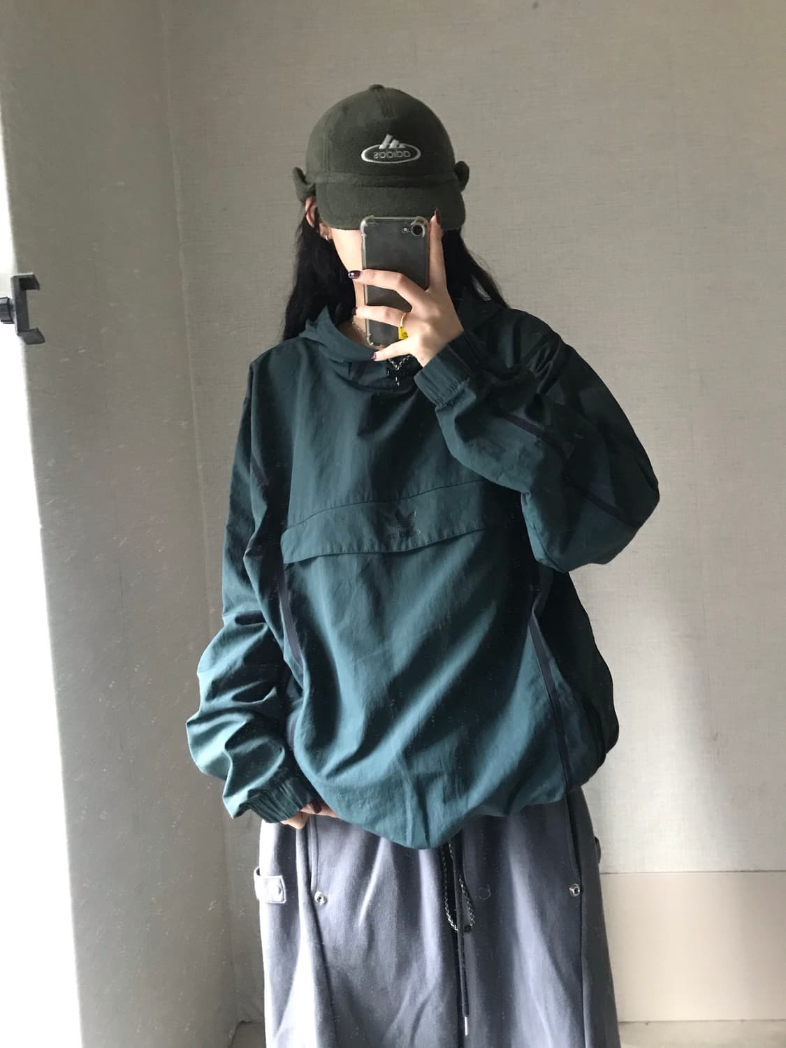 아디다스 딥그린 고프코어 후디 상품이미지1