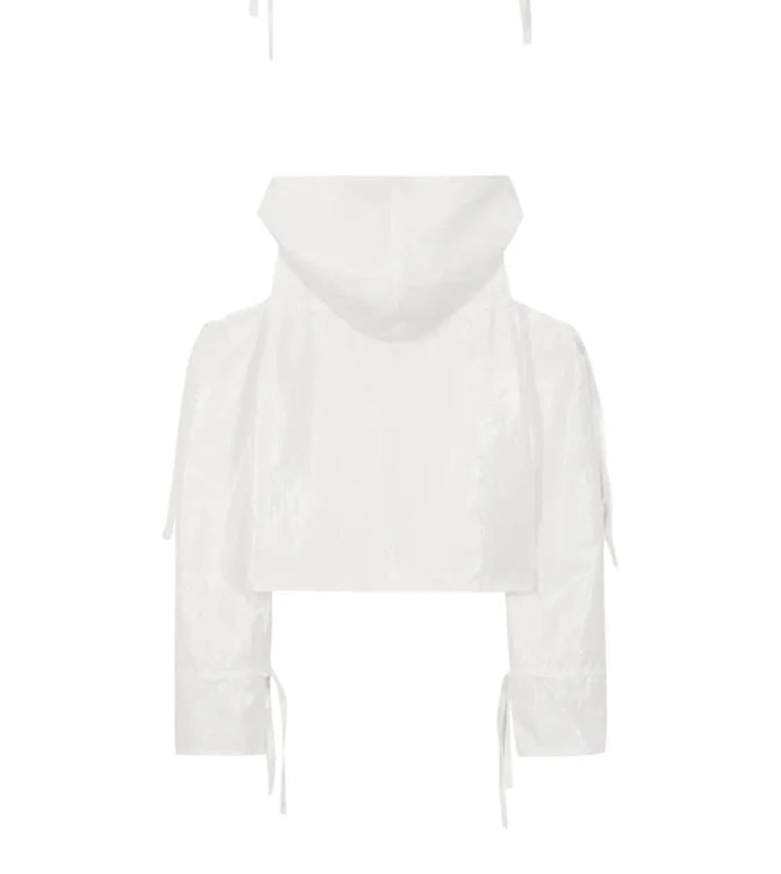 데비어퍼 셔링컷아웃 집업 상품이미지2