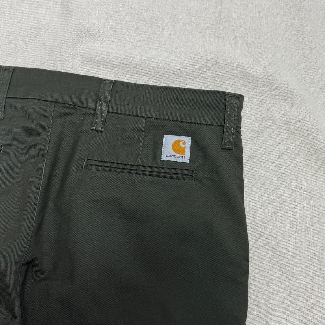 칼하트 wip 카키 치노팬츠 34 상품이미지8