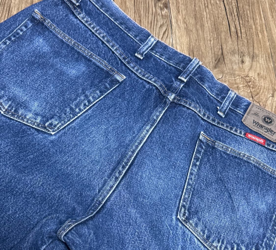 랭글러 진청 워싱 데님 팬츠 상품이미지4