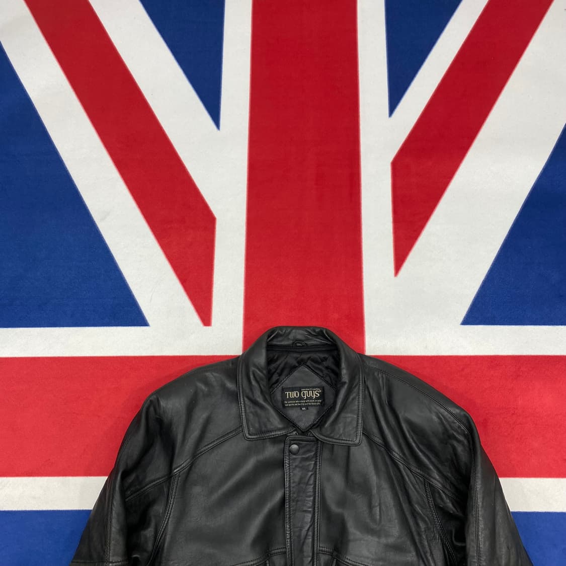 빈티지 양가죽 봄버자켓  XL  상품이미지2