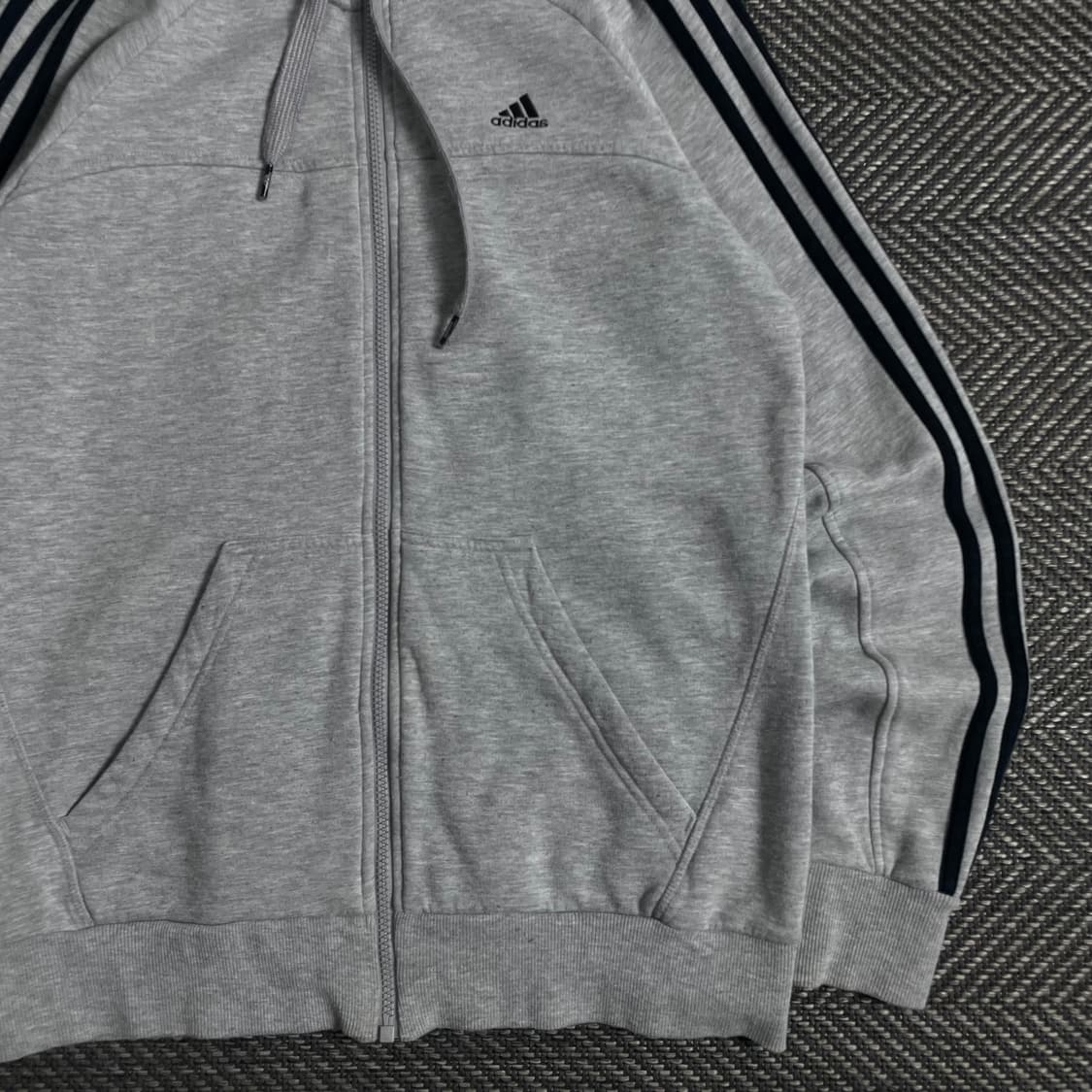 아디다스 사이드라인 스웻 트랙 그레이 후드집업y 3543 상품이미지3