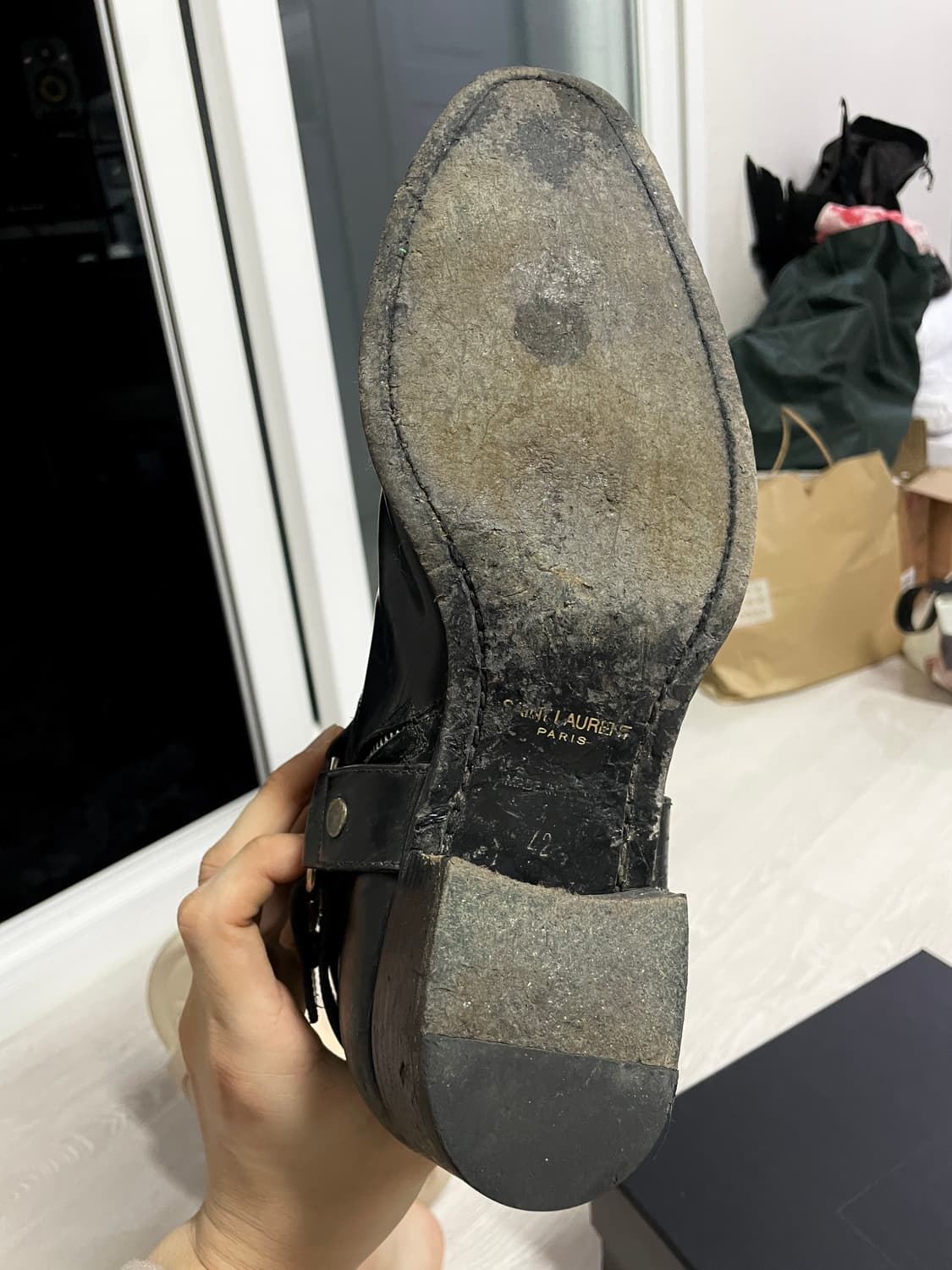 생로랑 하네스 부츠 42사이즈 상품이미지6
