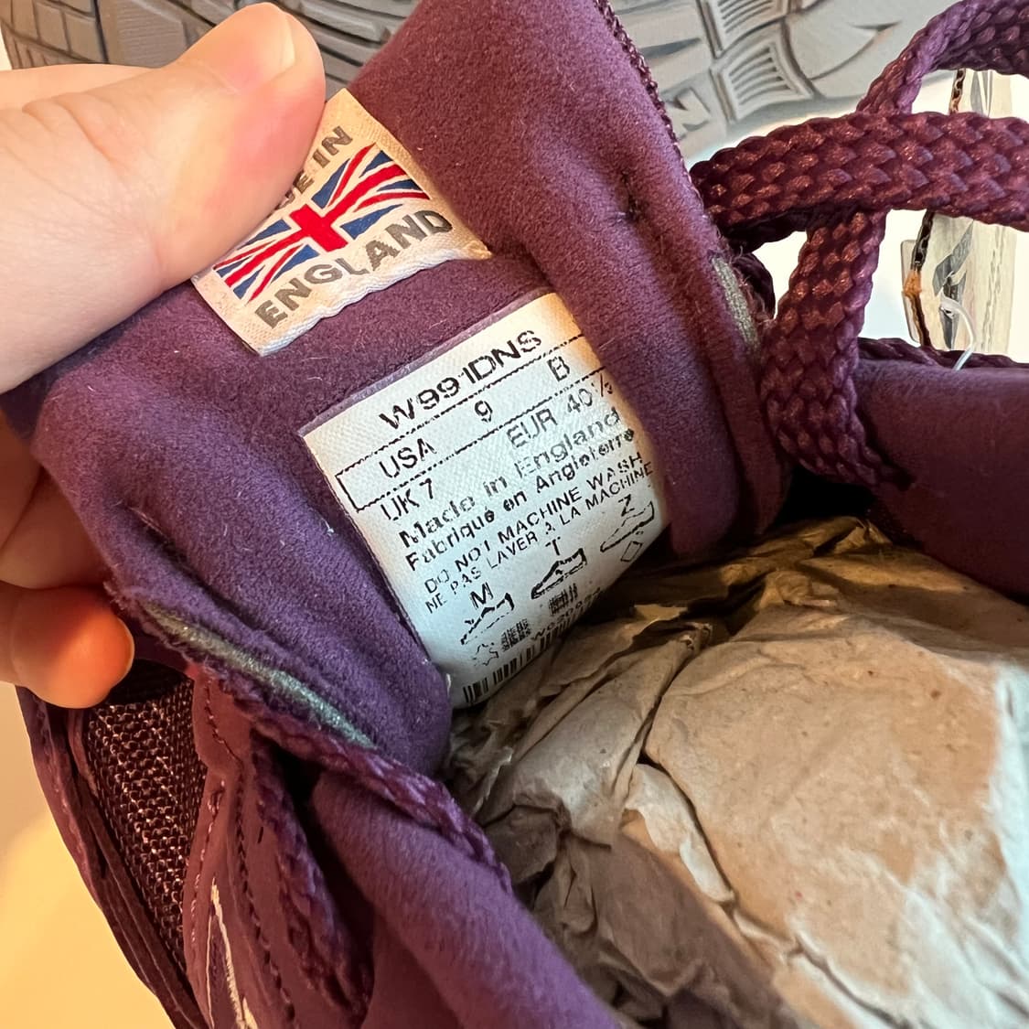 뉴발란스 991 UK 우먼스 퍼플 상품이미지5