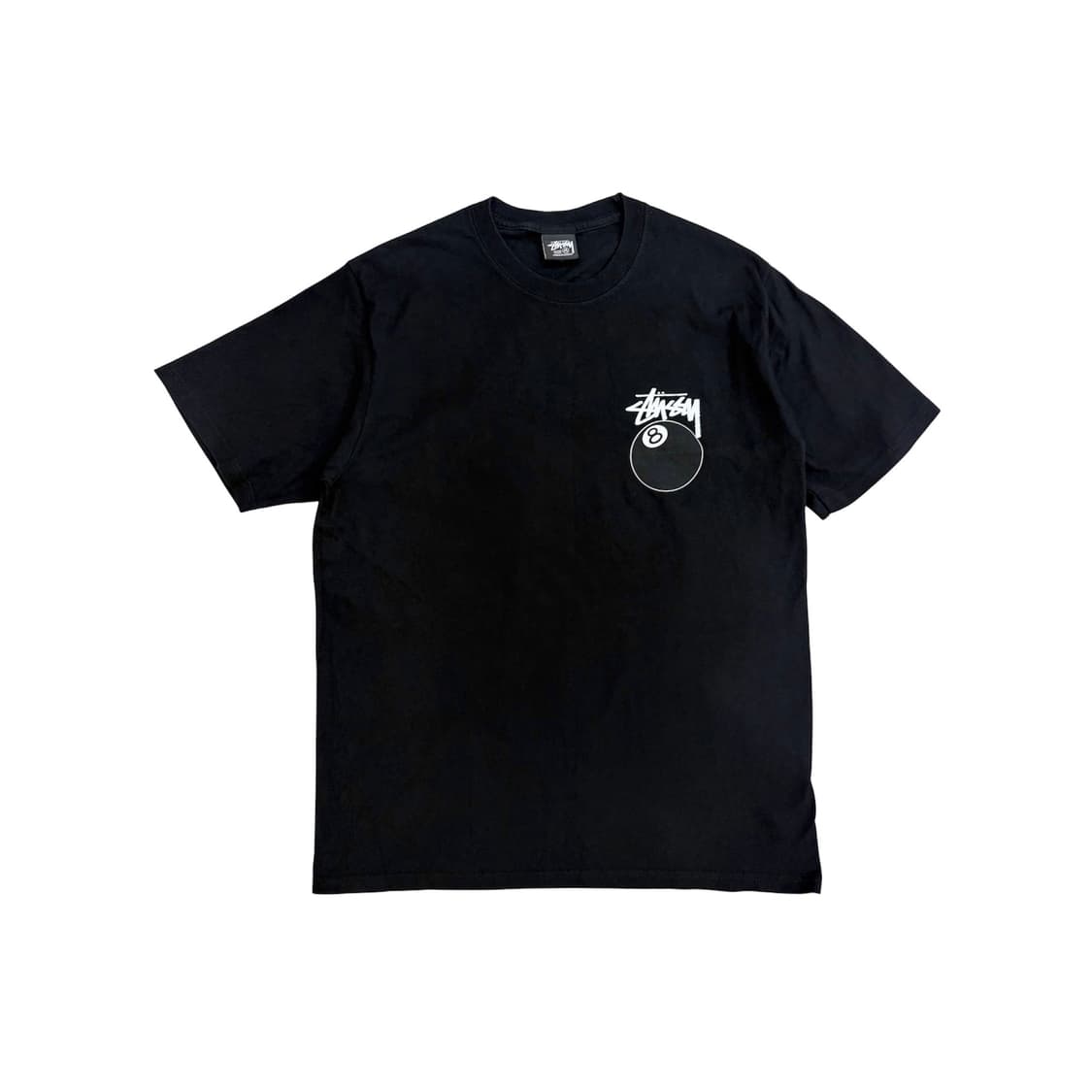 스투시 8볼 팔볼 블랙 반팔 티셔츠 (M) 상품이미지2