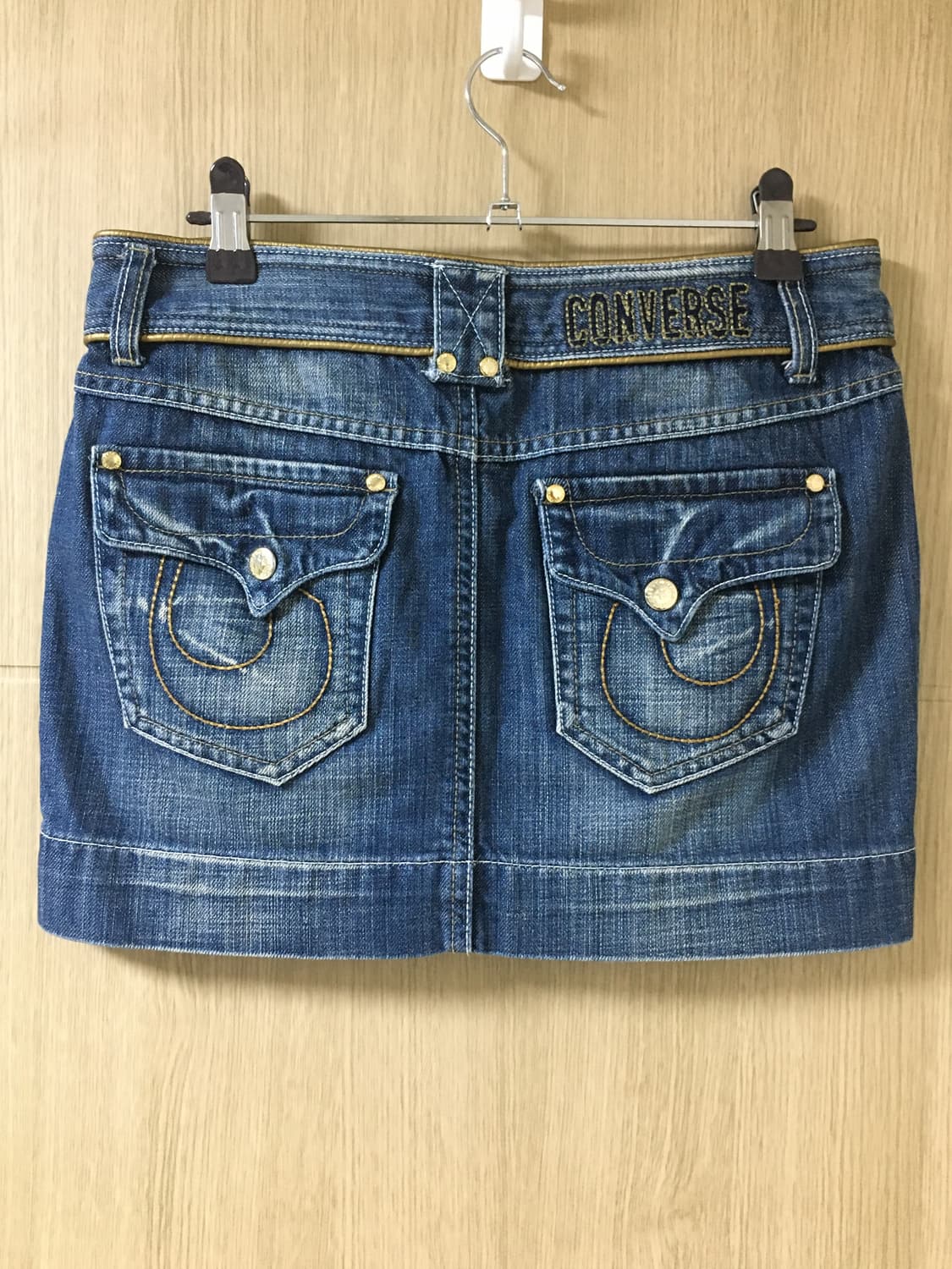 Convers vintage denim skirts 상품이미지2