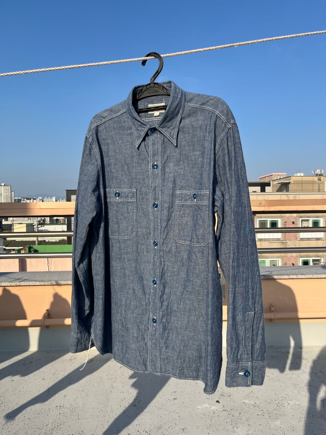 버즈릭슨 샴브레이 셔츠 상품이미지1