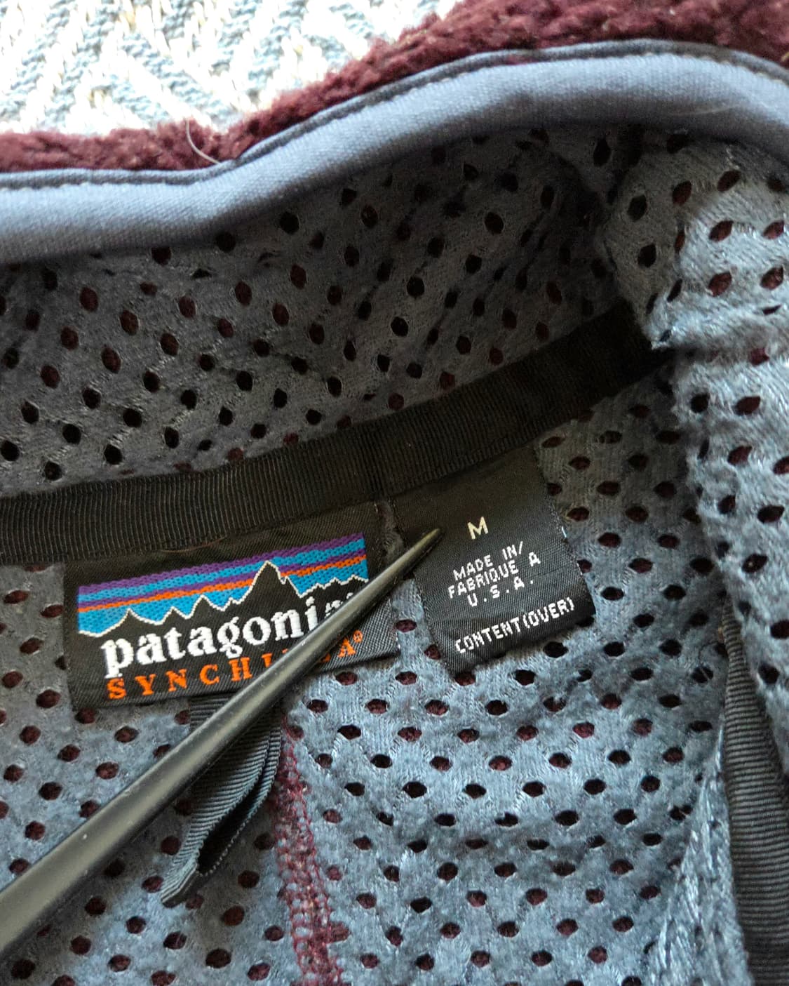 (M)파타고니아 옵시디언 플럼 레트로 자켓 딥파일 상품이미지4