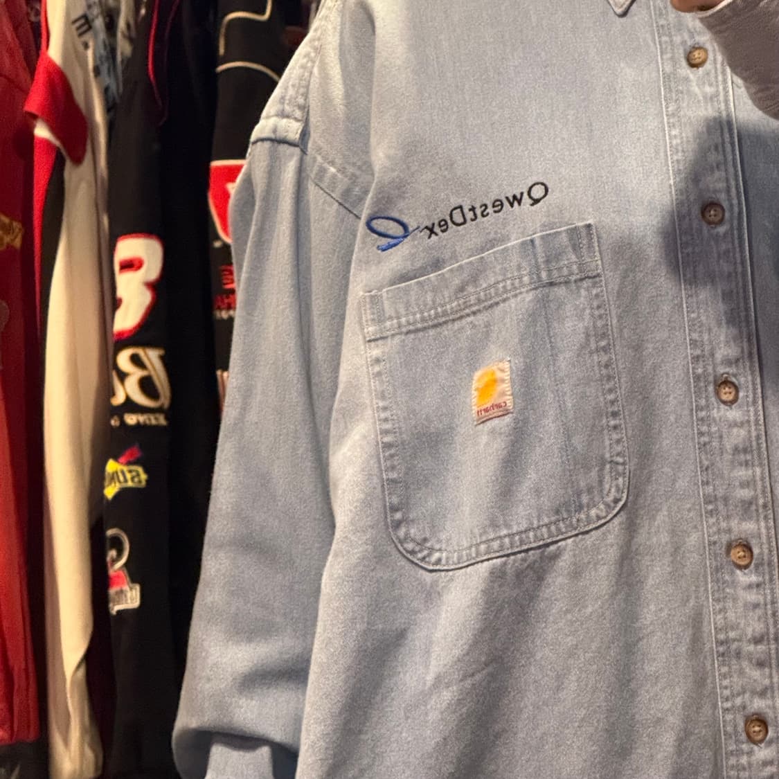 [NO.9] 칼하트 데님 긴팔셔츠 상품이미지4