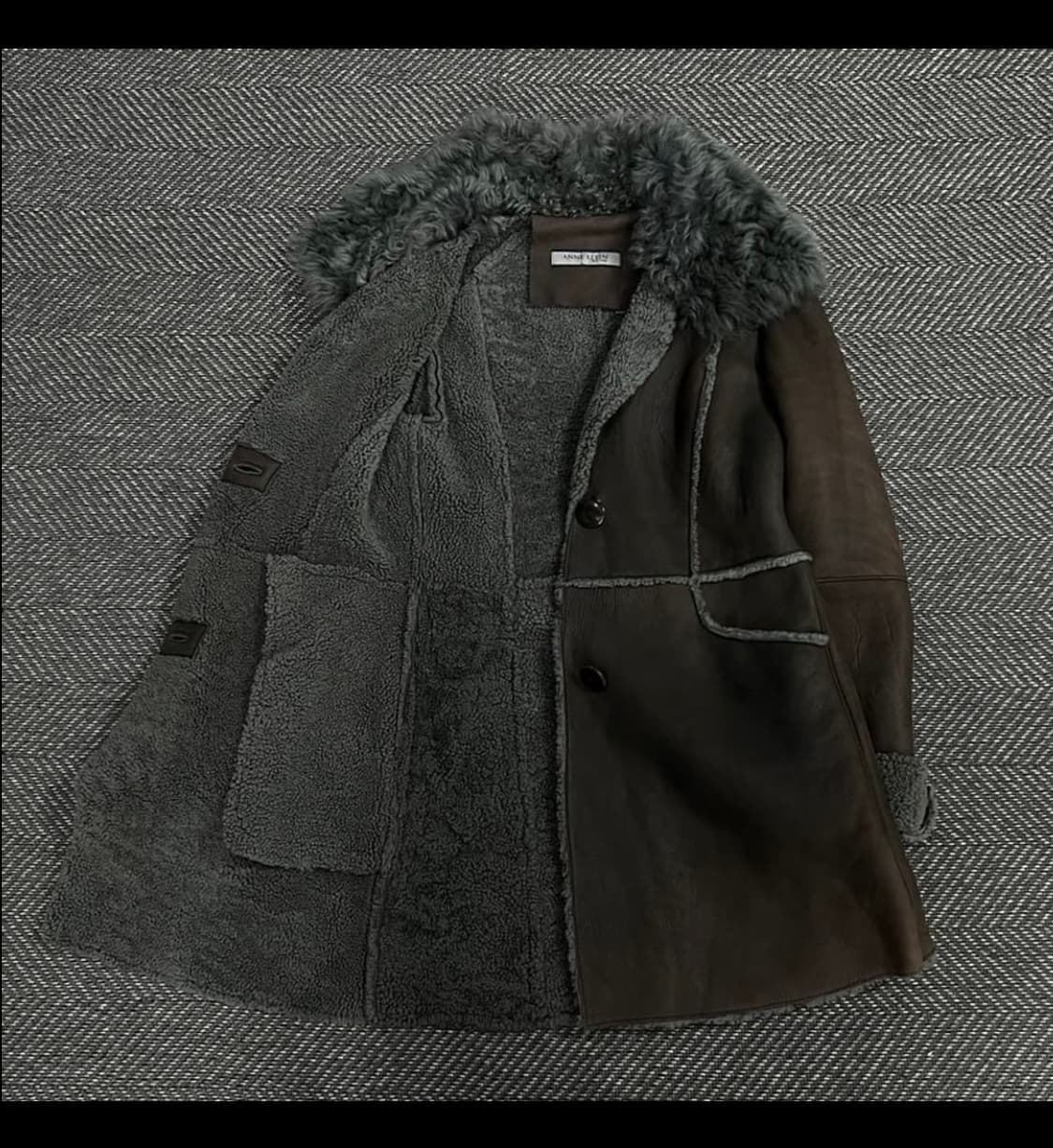 앤클라인 램스킨 양털 무스탕 v1089 상품이미지3