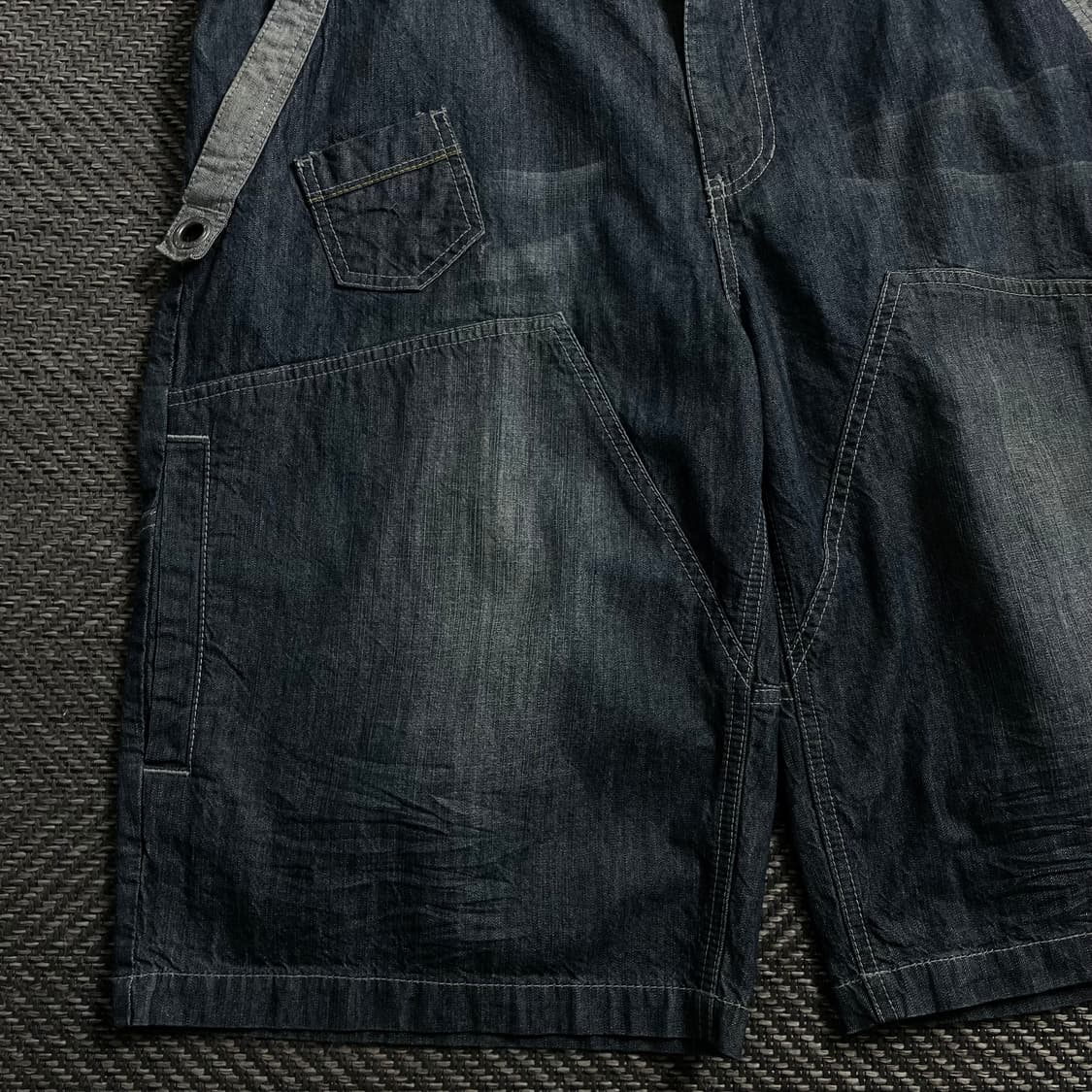 00s Y2K 빈티지 데님 버뮤다 팬츠o 4058 상품이미지2