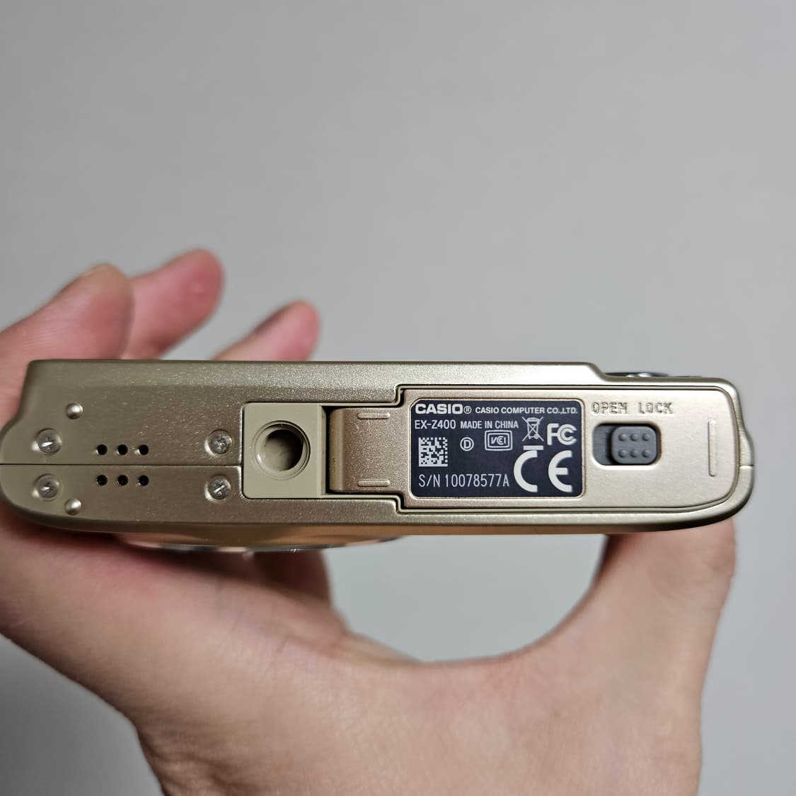 [태연 방지민 디카] 카시오 엑슬림 EX-Z400 골드 박스셋 상품이미지4