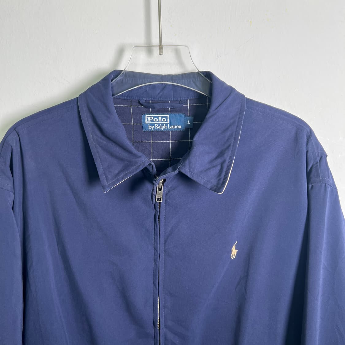 폴로 랄프로렌 네이비 폴리쉘 스윙탑 자켓 L 상품이미지4