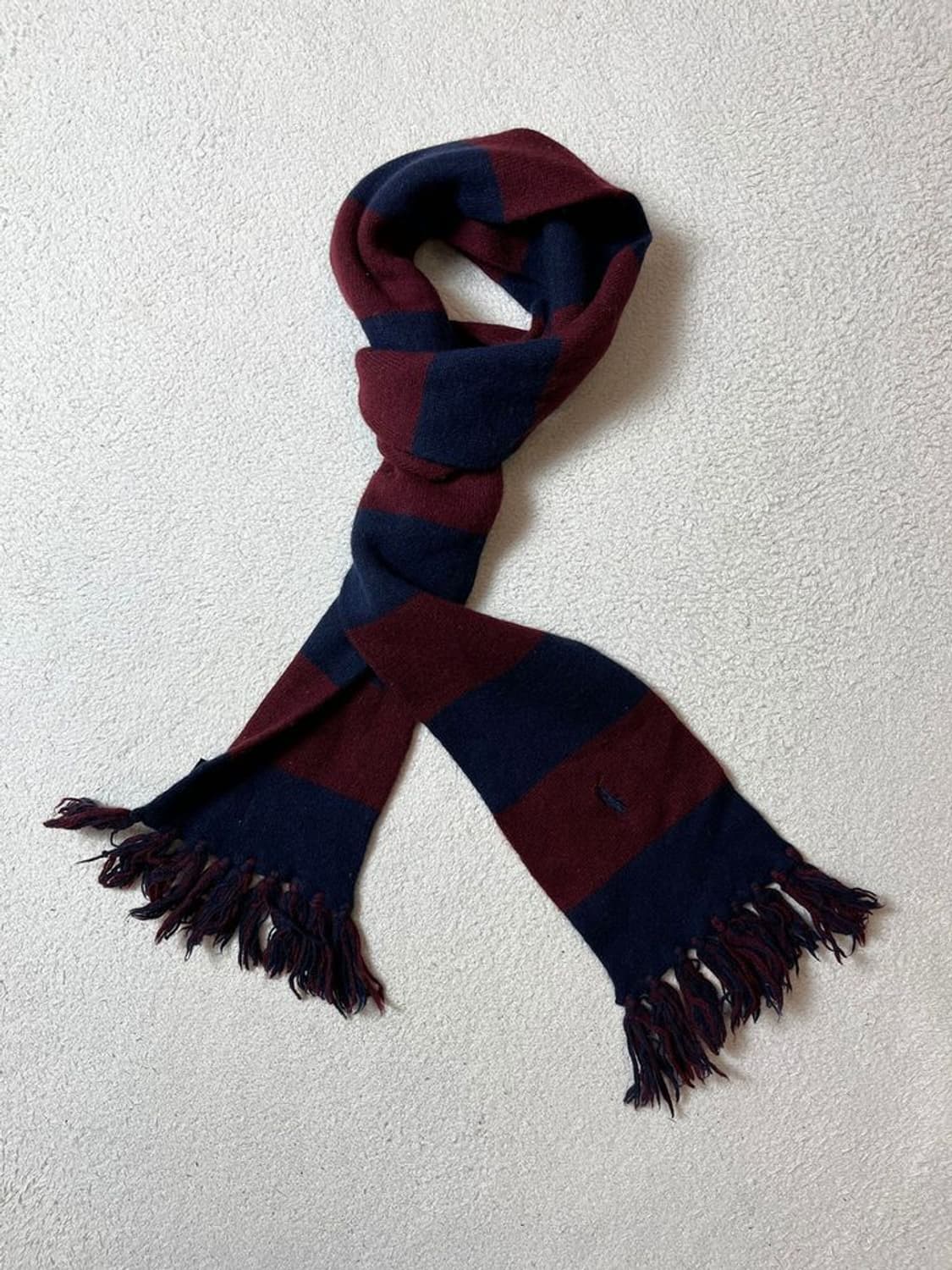 폴로 랄프로렌 00's 캐시미어 블렌드 단가라 롱 머플러 A1821 상품이미지1