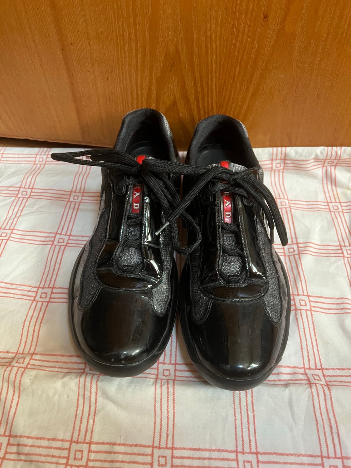 프라다 아메리카컵 og 블랙 유광 상품이미지2