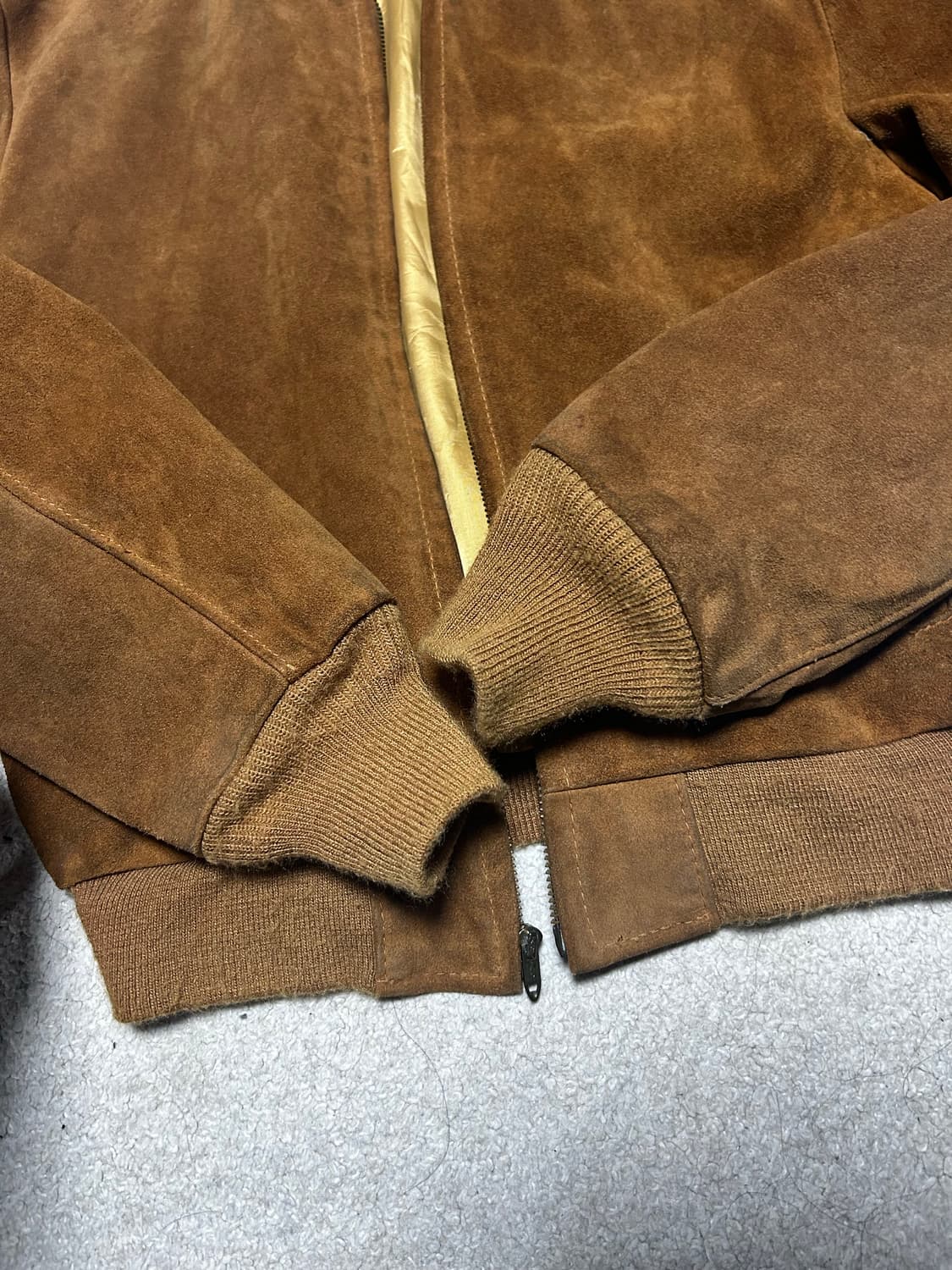 쇼트schott 스웨이드 자켓40,42 상품이미지3