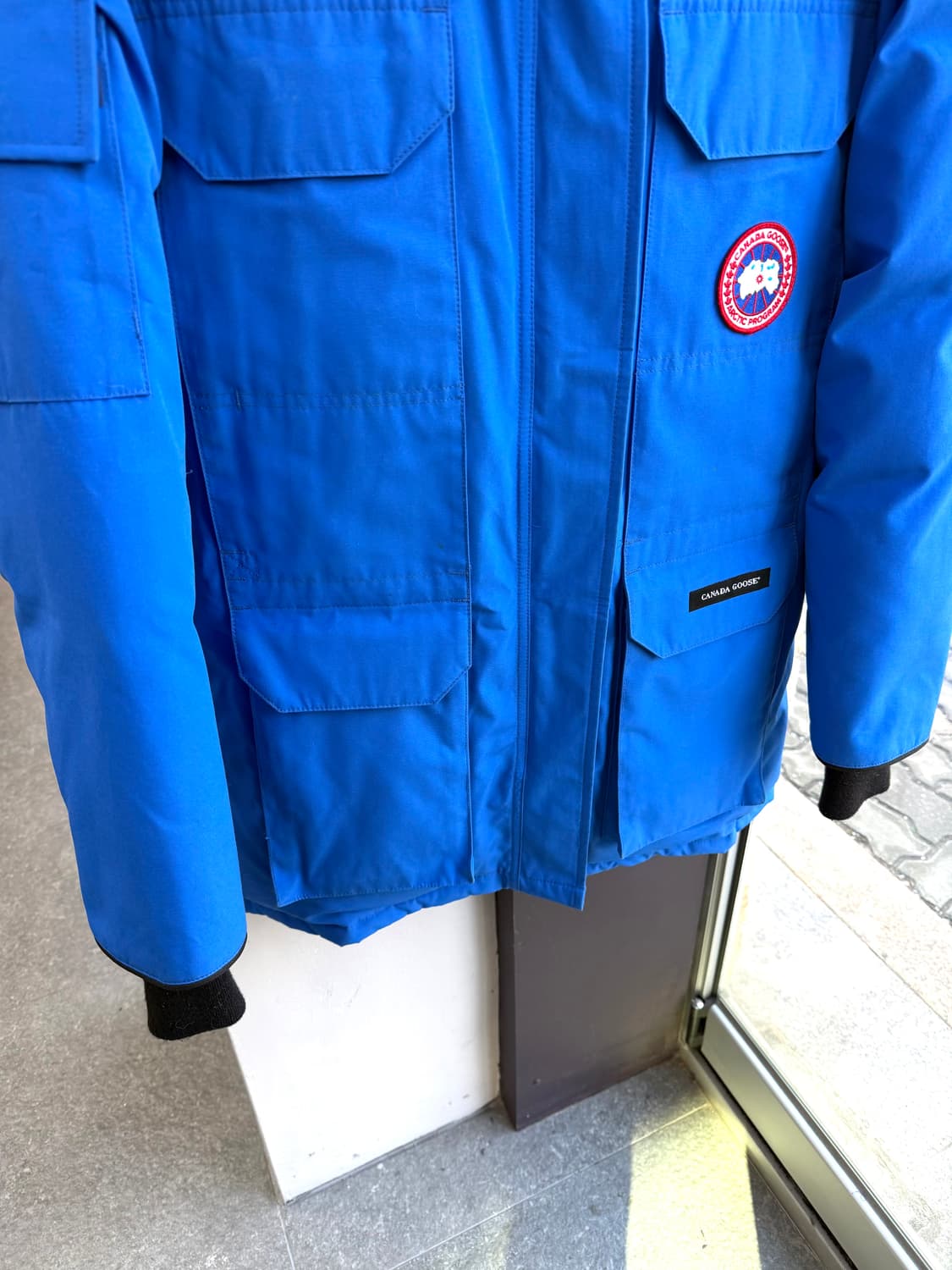 S/ 캐나다구스 PBI 로얄블루 다운 패딩점퍼 상품이미지5