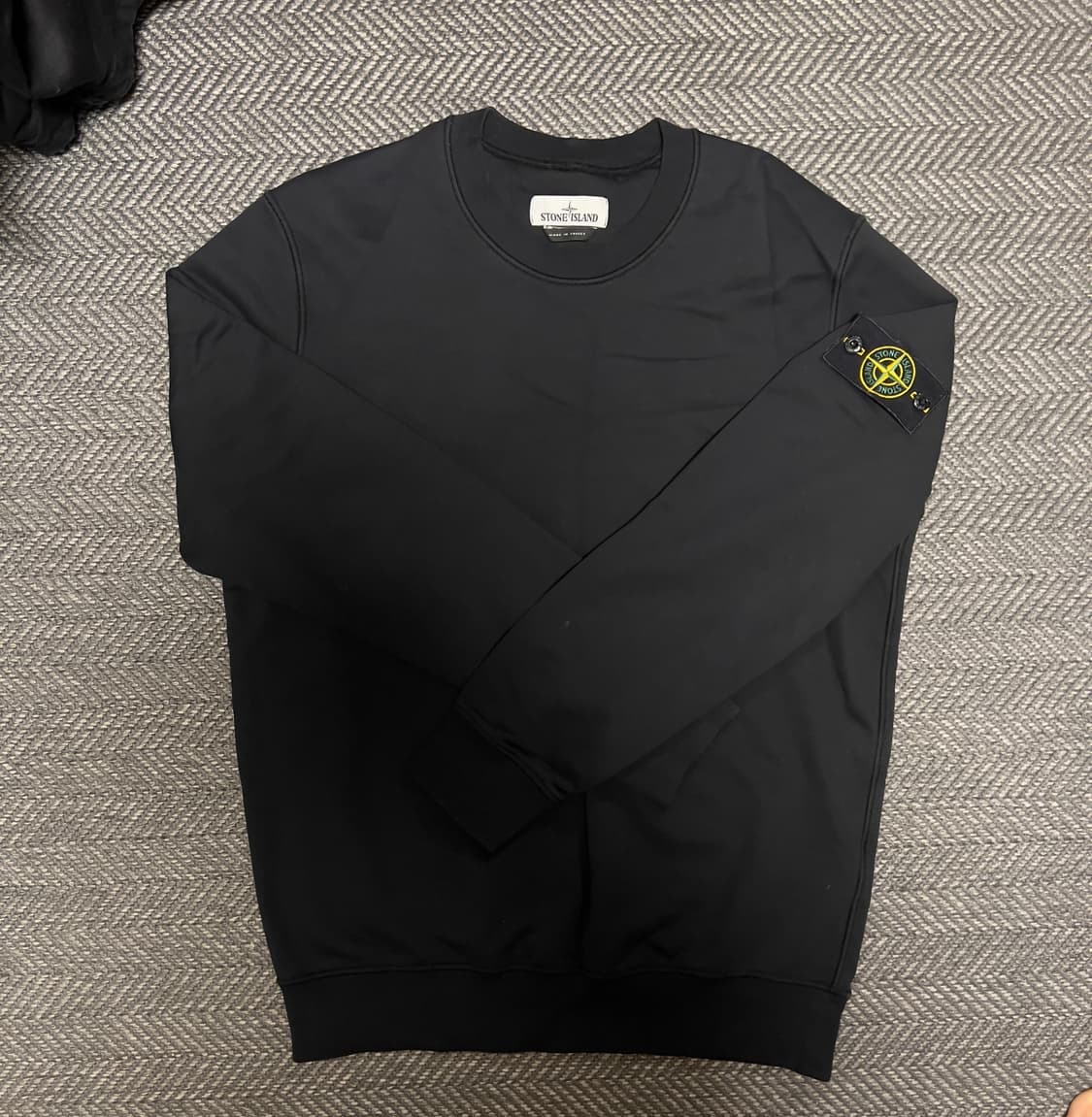 스톤아일랜드 맨투맨 블랙 XL 상품이미지1