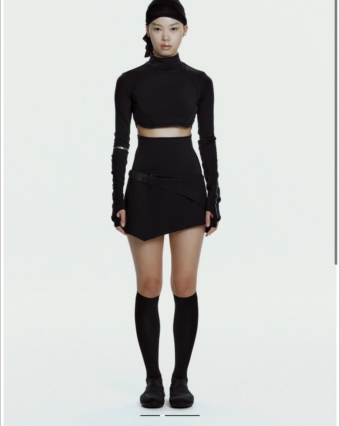 혜인서 double layer crop top 상품이미지3