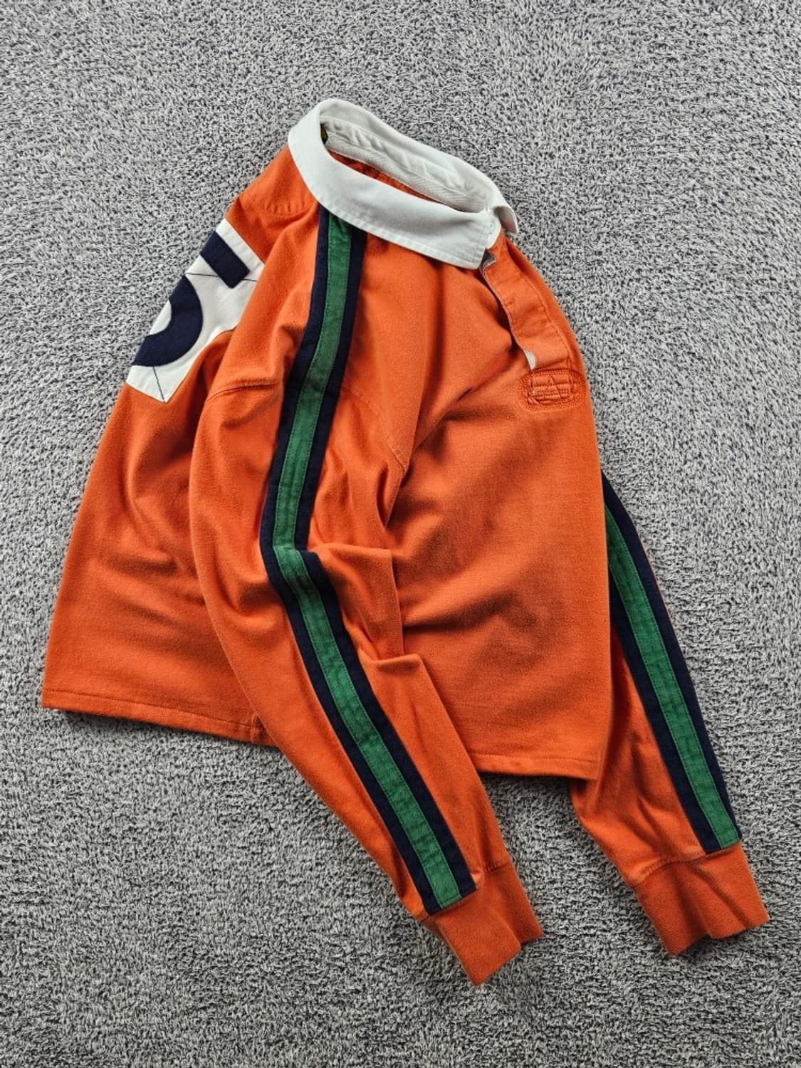 폴로랄프로렌 크롭 커스텀 럭비 티셔츠 ( S추정 ) / 11417 상품이미지4