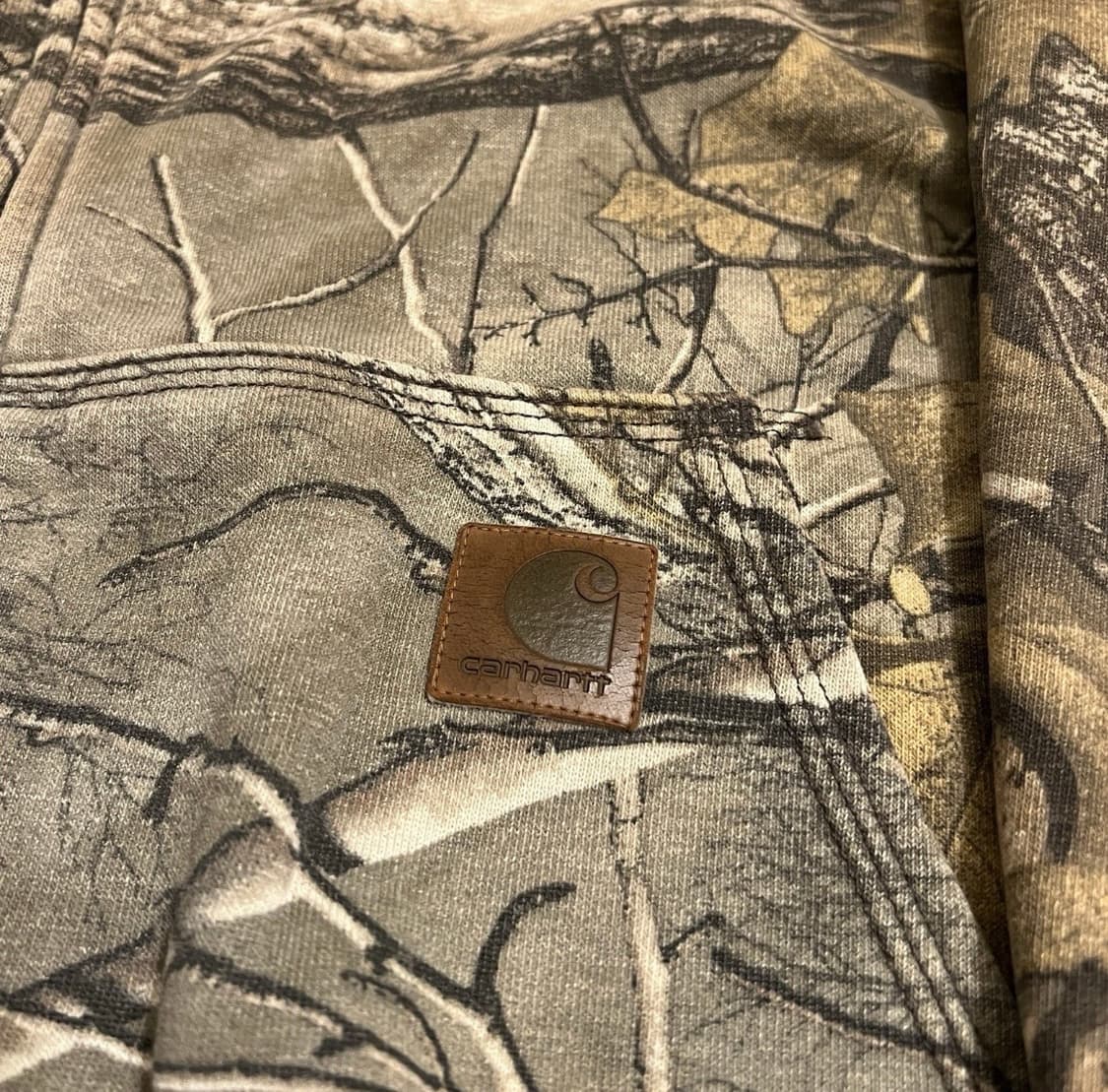 칼하트 밀리터리 리얼트리 후드집업 XL 상품이미지2