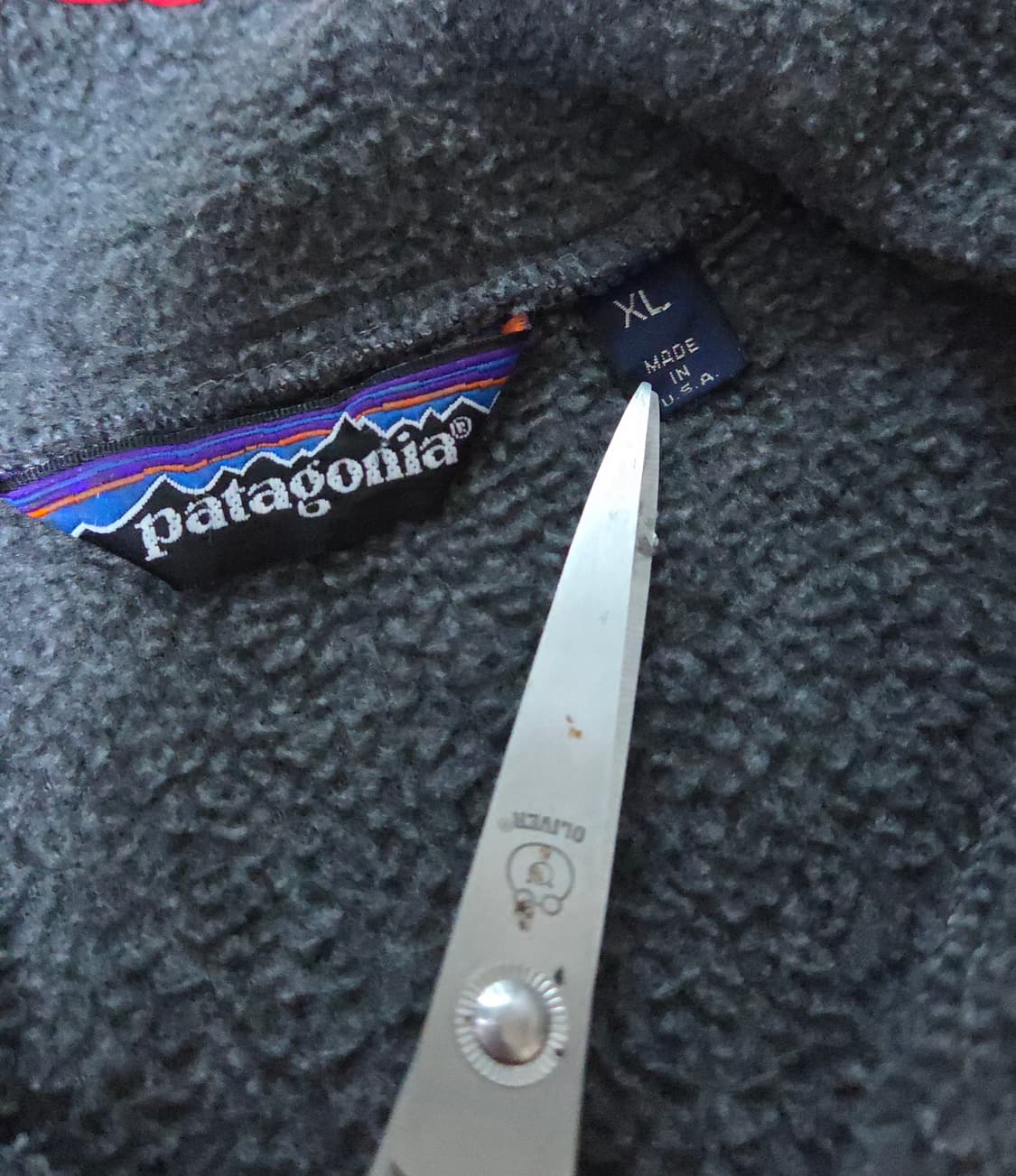 (XL)파타고니아 80s 그레이 신칠라 플리스 상품이미지3