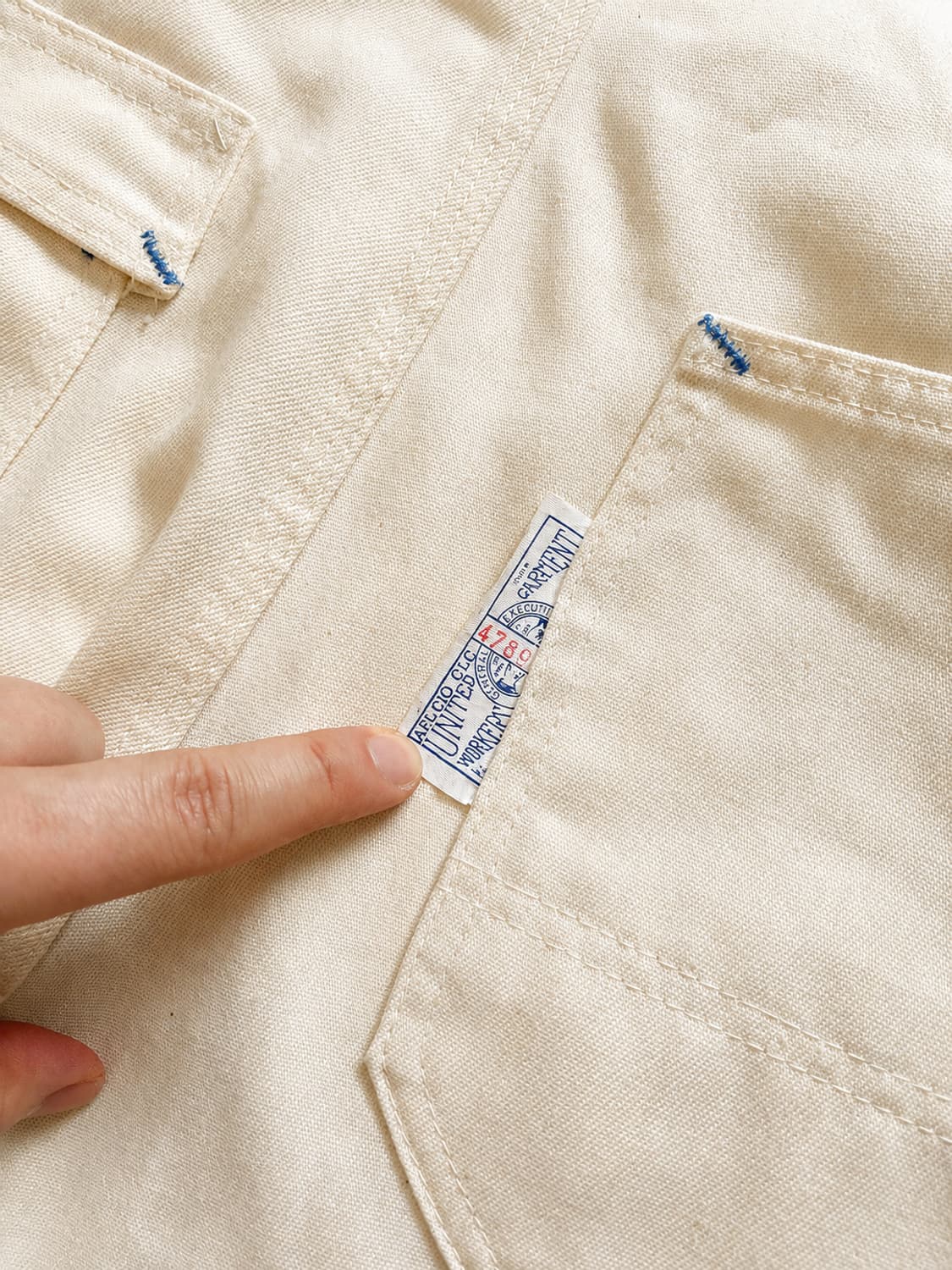 70s TOUGHSKINS by Sears 워크 Bib 오버롤 34" 상품이미지9