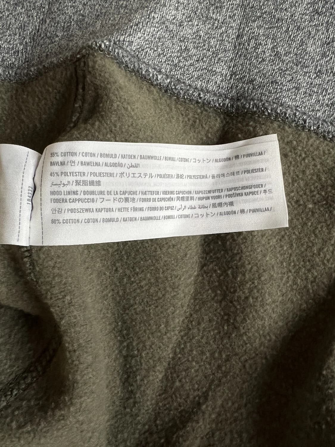 아베크롬비 앤 피치 그래픽 풀집 후드 상품이미지7