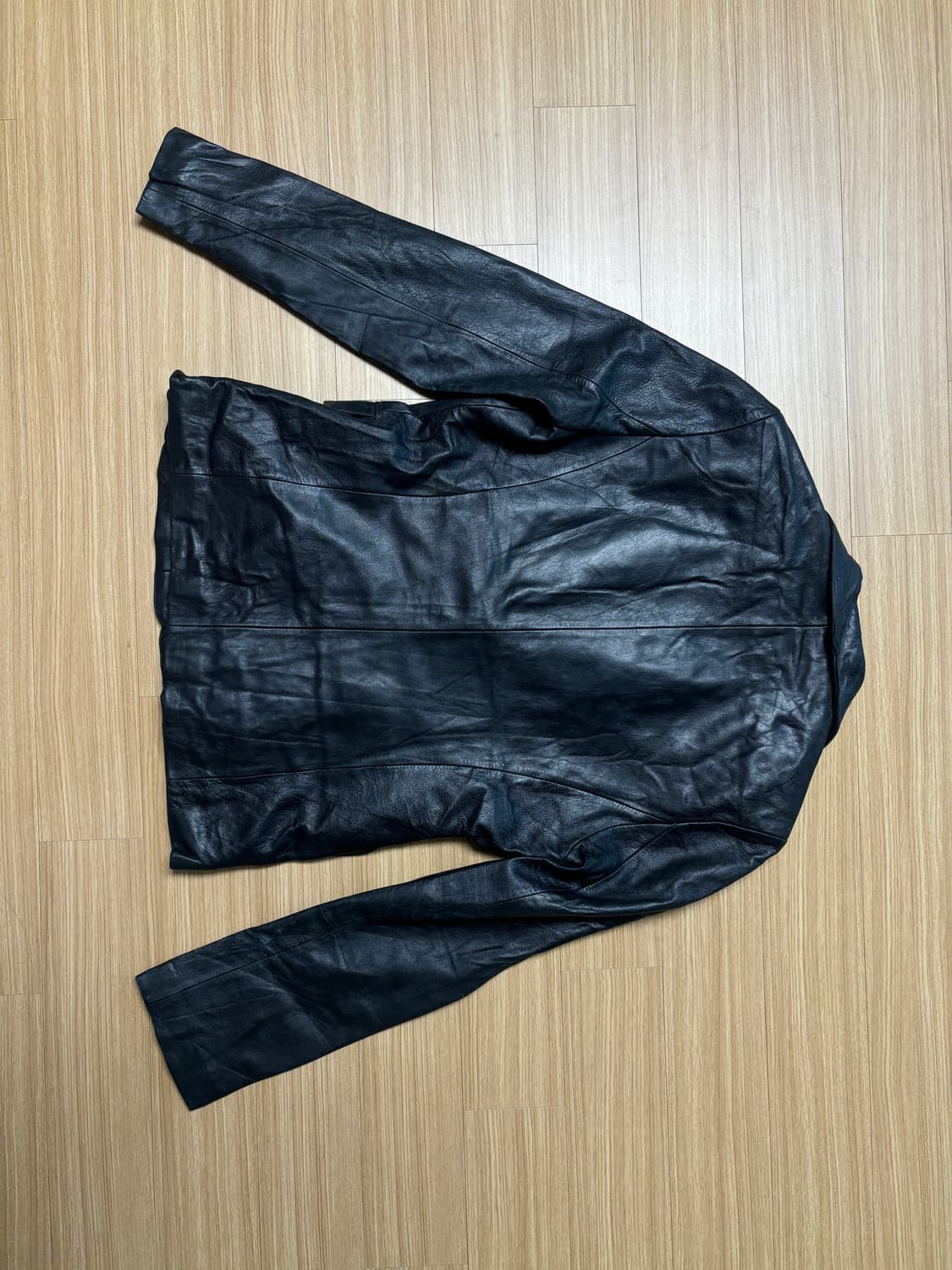 양가죽 레더 블레이저 자켓 상품이미지5