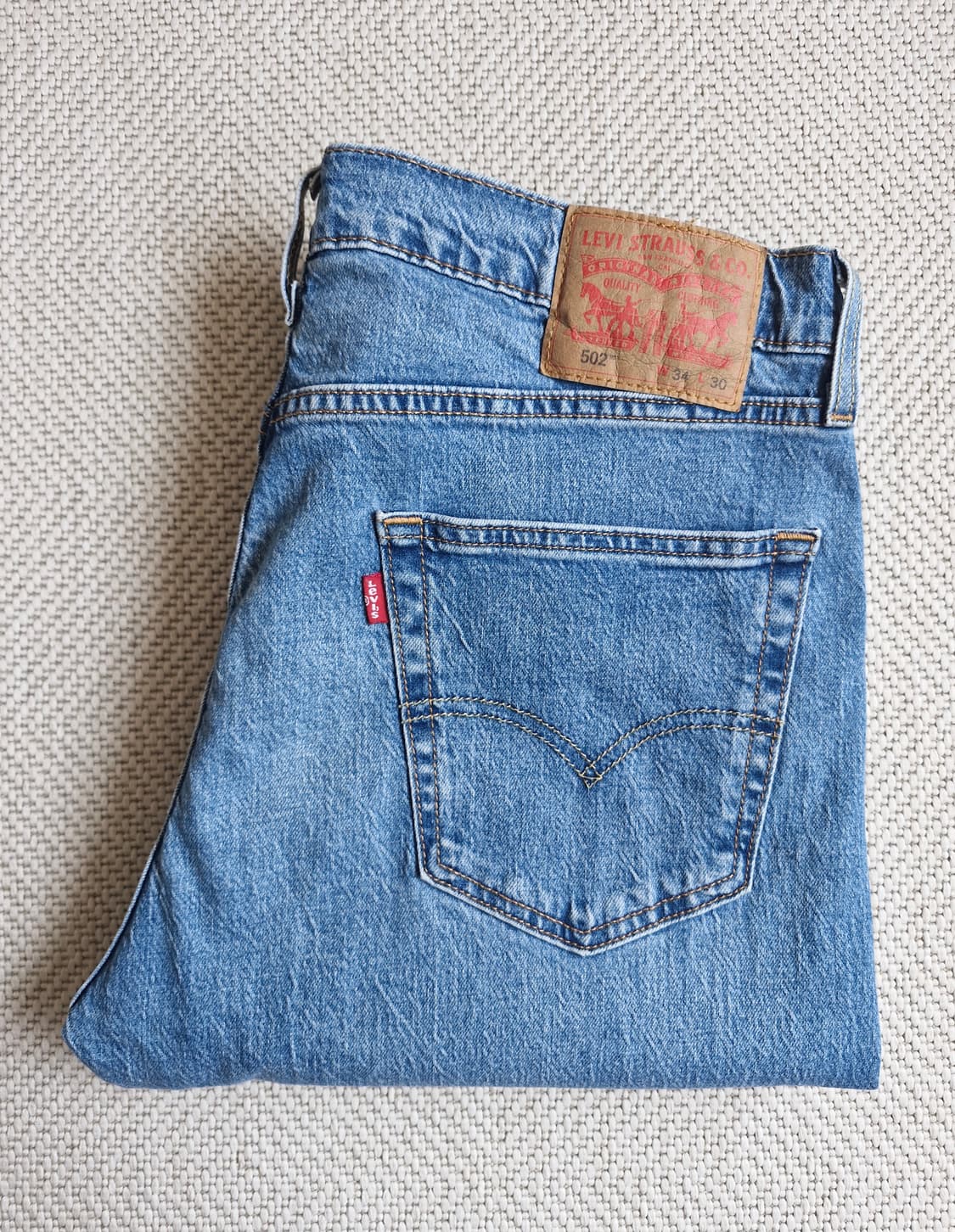 리바이스 502 테이퍼 진 34 상품이미지1