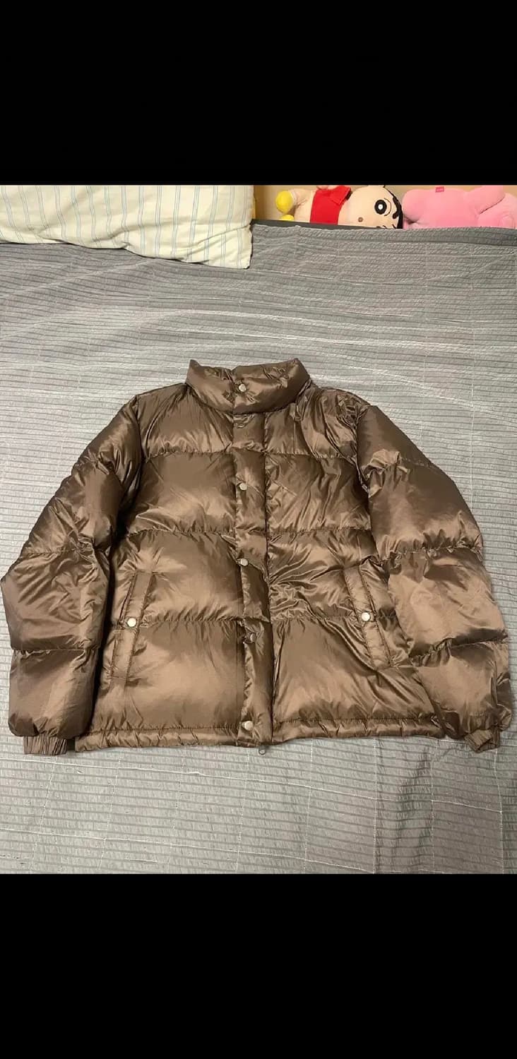 어반디타입 덕다운 브라운 패딩 L 상품이미지2