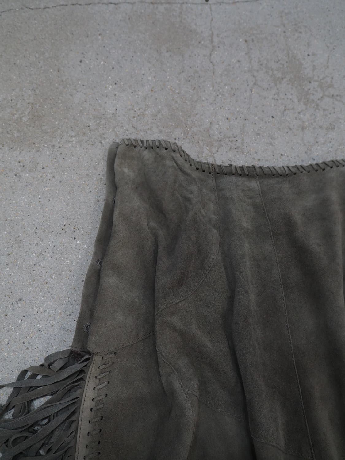 vintage goatskin skirt  상품이미지8