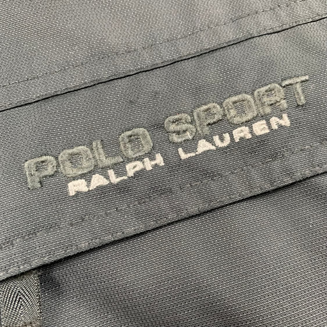 90s 폴로 스포츠 자수로고 플리스 안감 폴리쉘 자켓 상품이미지3