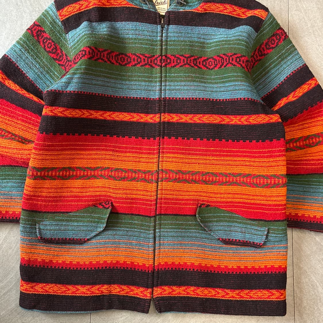 90s Woolrich 90년대 미국 생산 울리치 네티이브 후디 자켓 상품이미지4