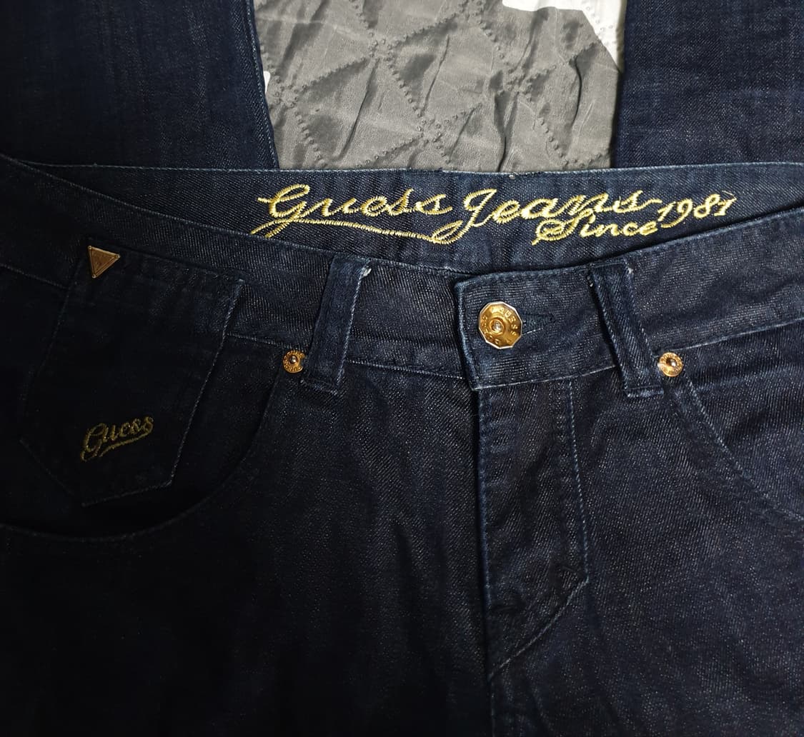 게스 프리미엄 빈티지 금장 생지데님 (28) 상품이미지3