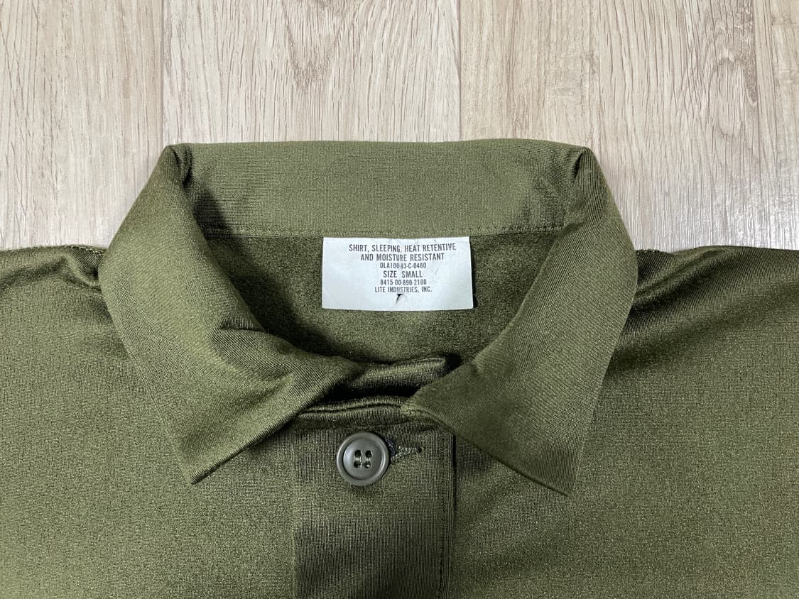 95) 80's 미군 슬링핑 후리스셔츠(데드스탁)RRL&LVC&폴로 상품이미지3