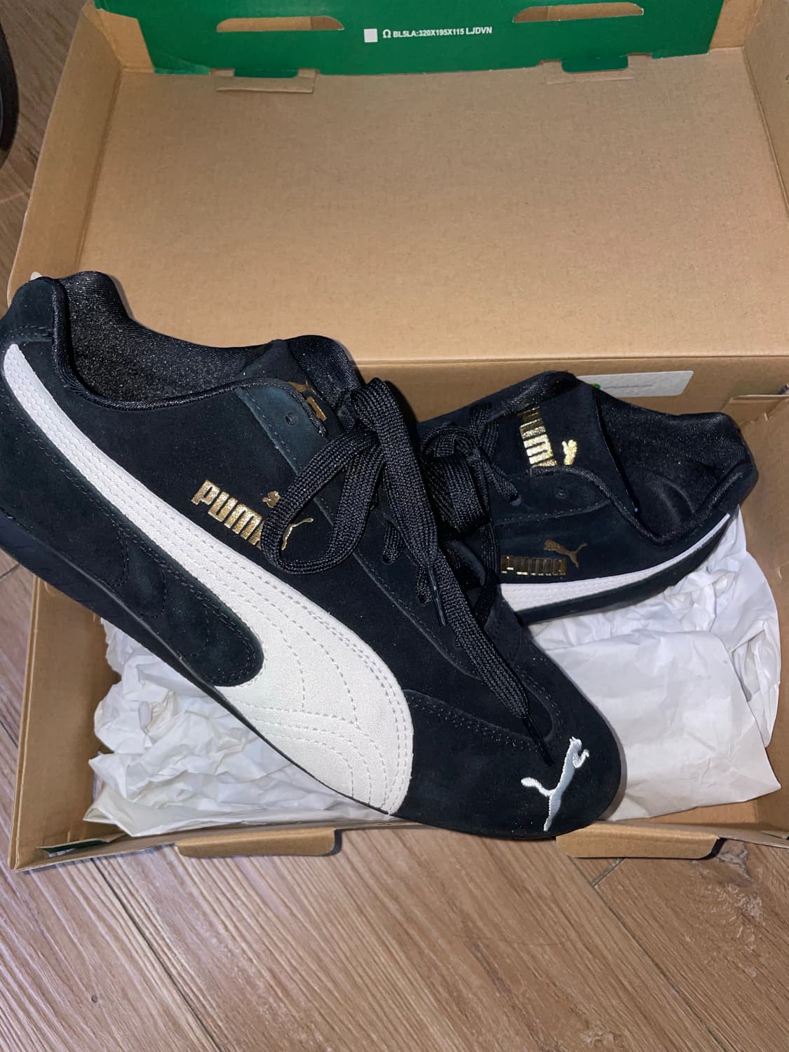 푸마 스피드캣 OG 블랙/화이트 260 상품이미지8