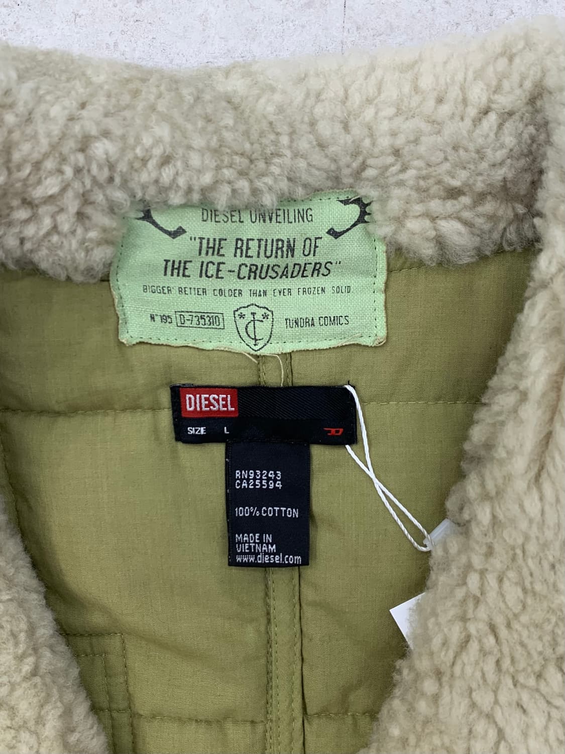 Diesel 디젤 퀼팅자켓 상품이미지2