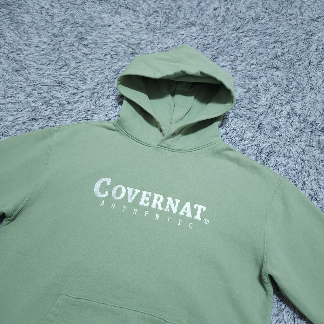 커버낫) S(95~) 공용 오버핏 후드티셔츠 / 왕눈이샵 상품이미지4