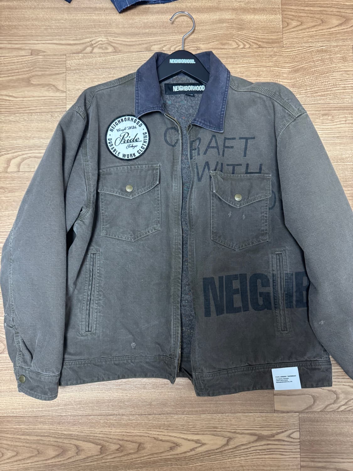 네이버후드 덕 워크 자켓 상품이미지2