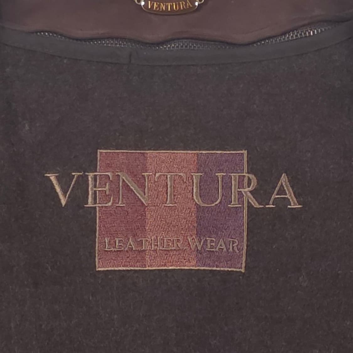 Ventura 빈티지 브라운 누벅 레더 사파리 자켓 상품이미지8