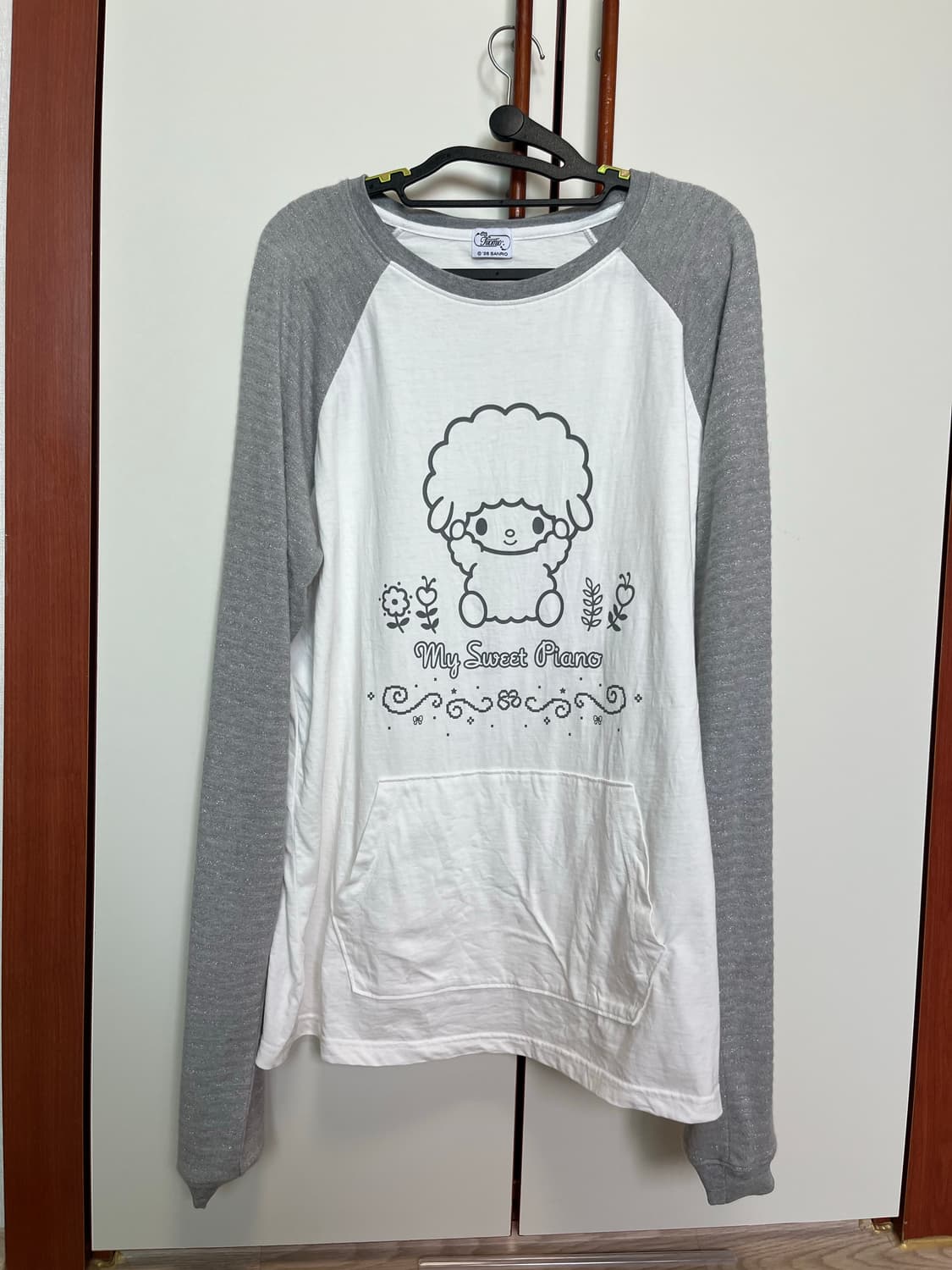 뚜오미오 MY SWEET PIANO LONG SLEEVES [WHITE] 상품이미지2