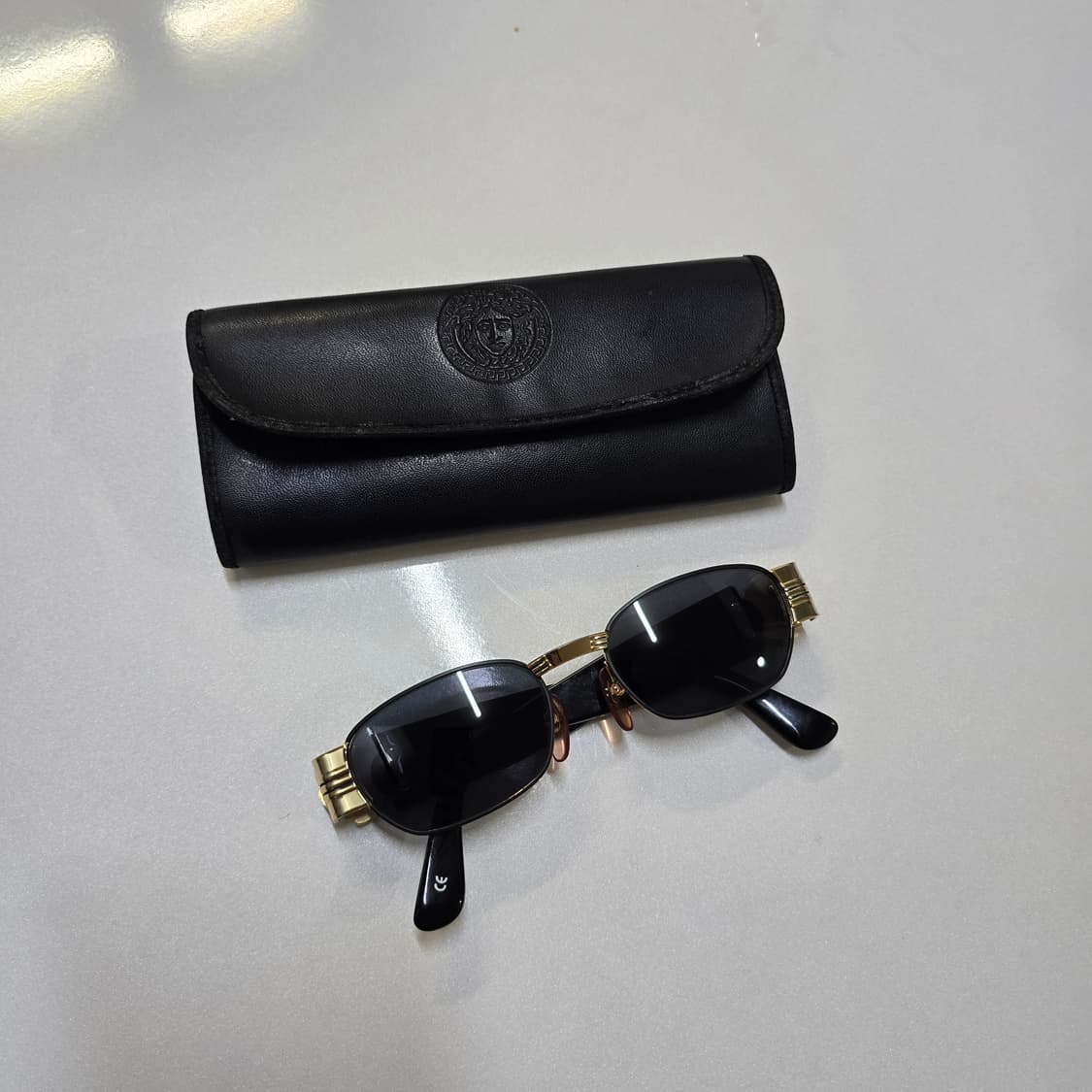 Versace  90s베르사체 메두사 로고 선글라스  상품이미지8